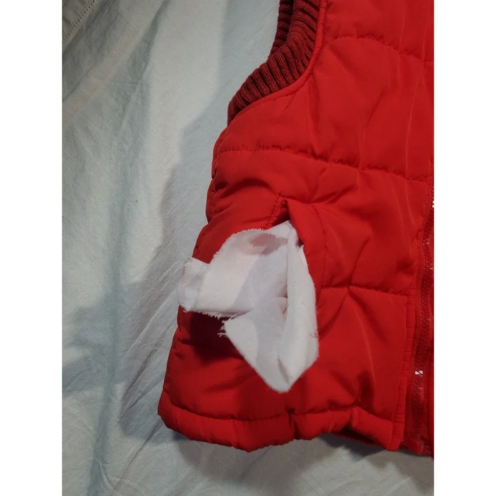 Timberland Limited Collection Puffer Vest Kids Red Gorpcore Archive